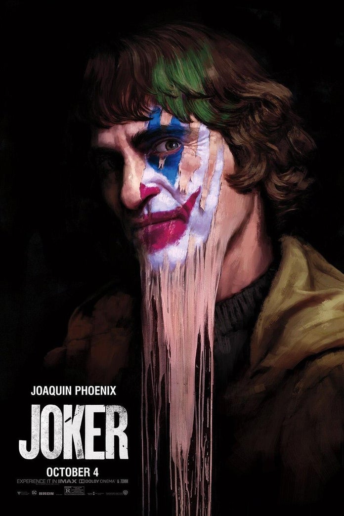 Joker 2019 put on a happy face poster