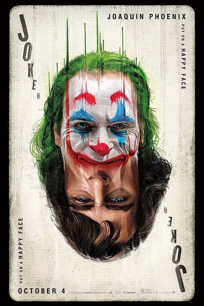 Joker 2019 put on a happy face poster