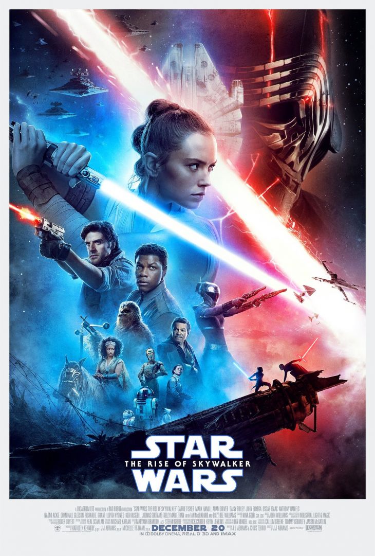 Star Wars 9: Skywalker. Final revival poster
