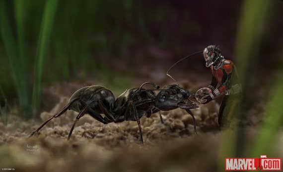 Ant-Man poi mrówkę kroplą wody