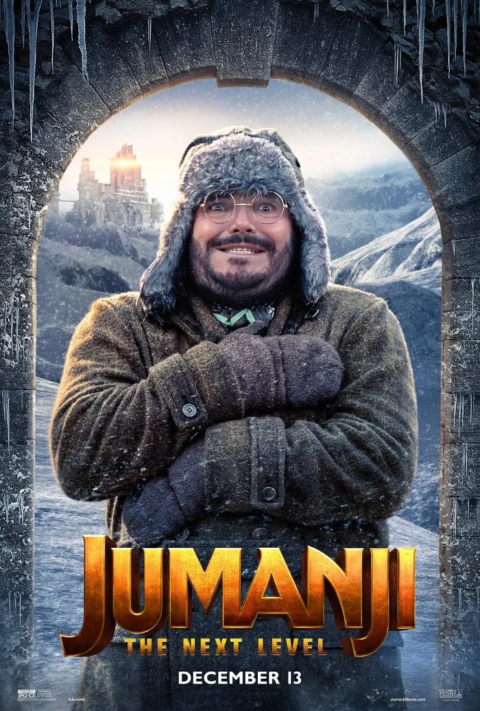 Jack Black Jumanji: Następny poziom - plakat