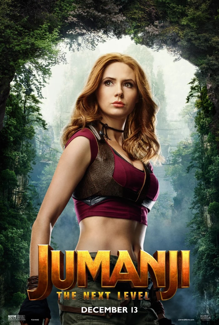 Karen Gillan Jumanji: Następny poziom - plakat