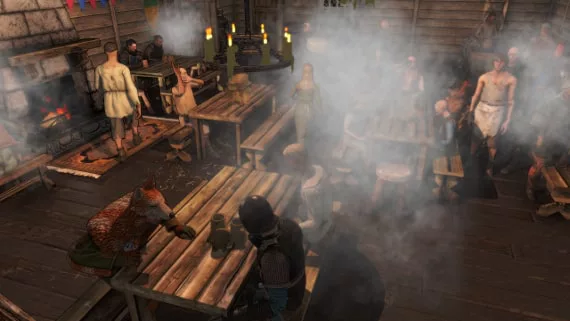 Screenshot from Crossroads Inn game