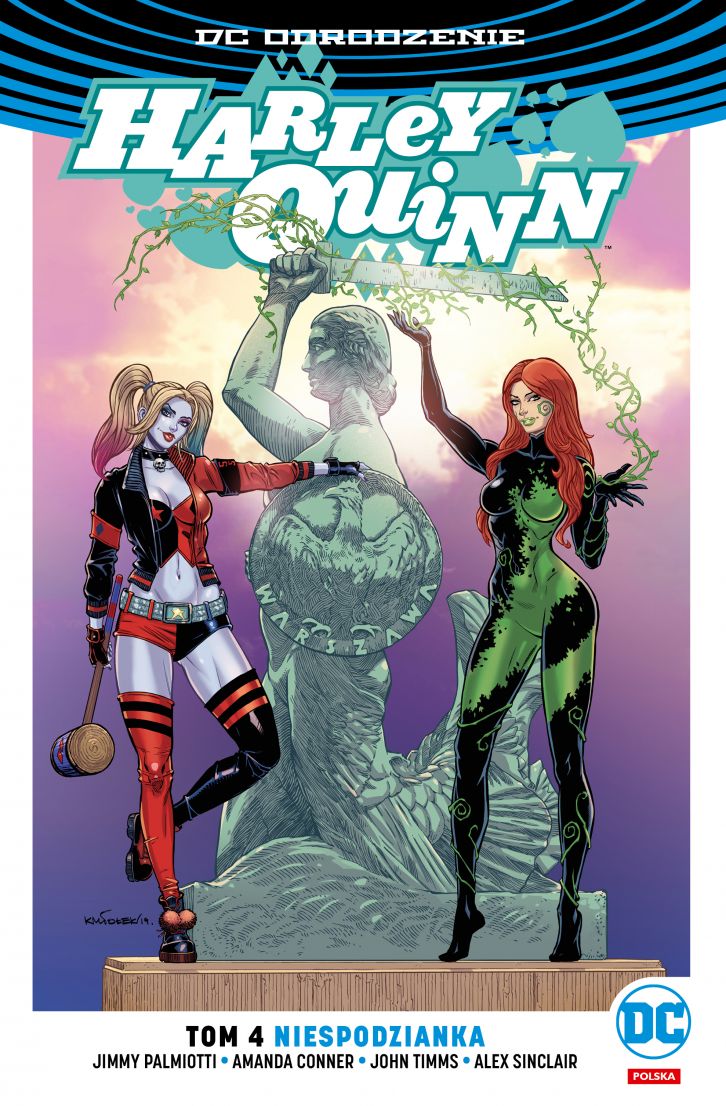 DC_Odrodzenie_Harley_Quinn_Niespodzianka_tom_4_polska_okładka_Ivy_i_Harley_Warszawa