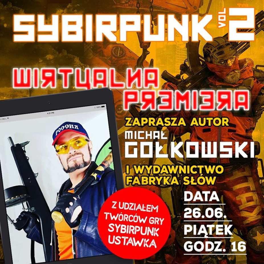 Sybirpunk vol 2 Michał Gołkowski meeting with the author of the book