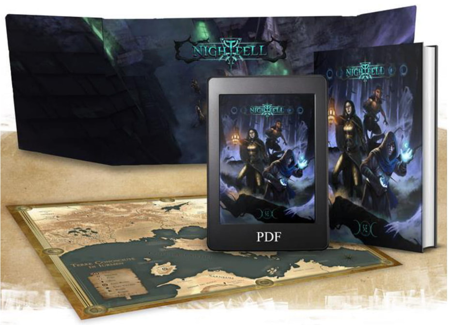 nightfell RPG ebook and book