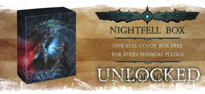 Nightfell RPG colorful box