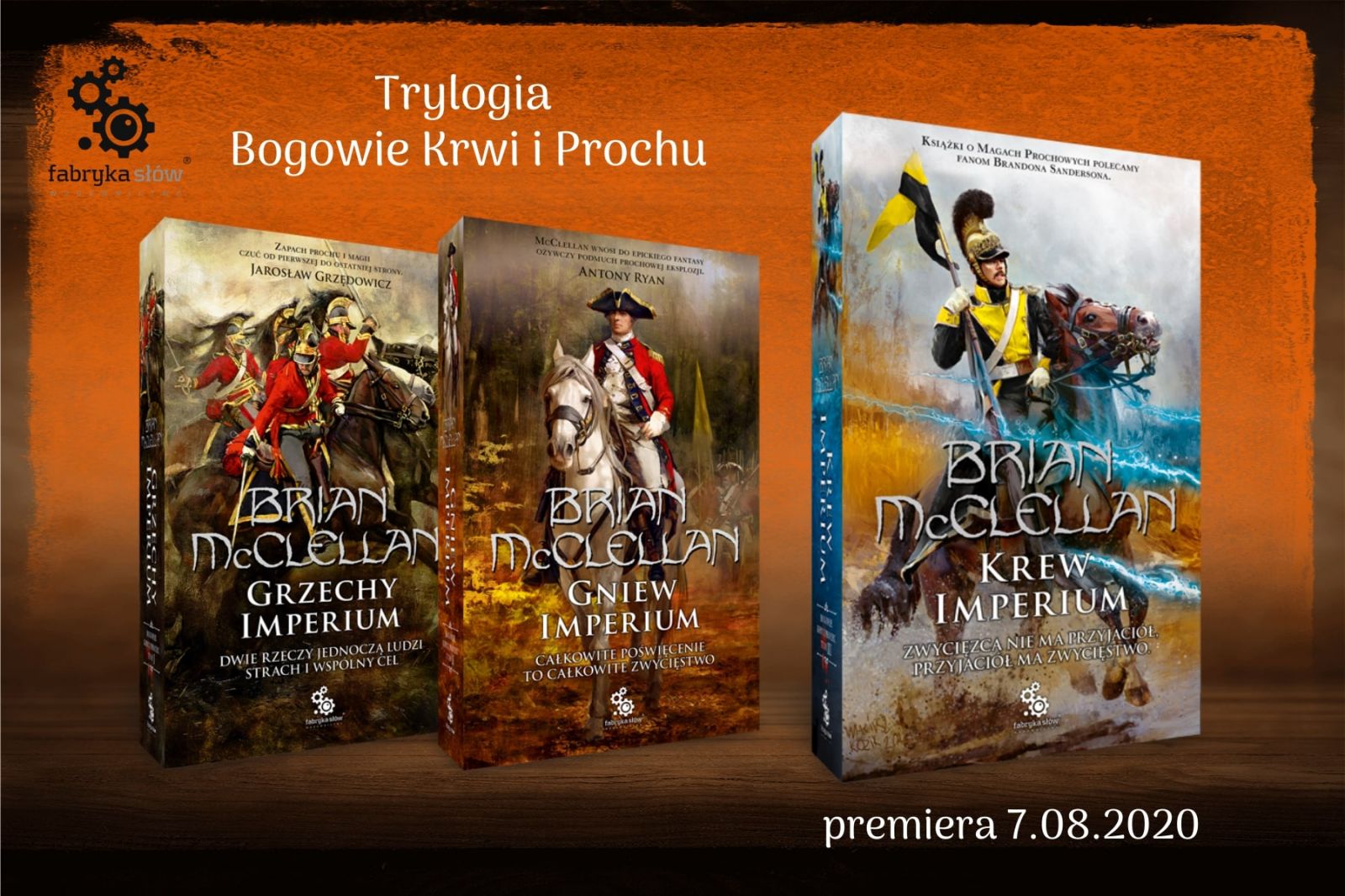 Premiera książki „Krew Imperium” już 7 sierpnia!
