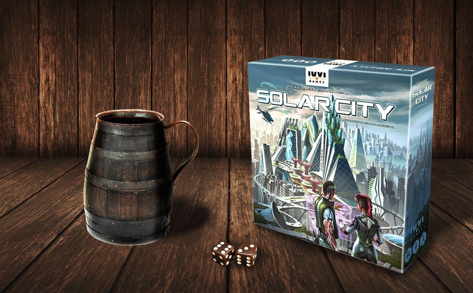 Here comes the “Solar City” board game!