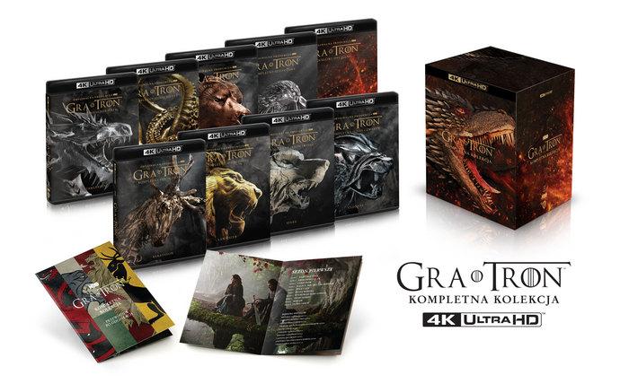 „Gra o Tron” kompletna kolekcja w jakości 4K na Blu-ray!