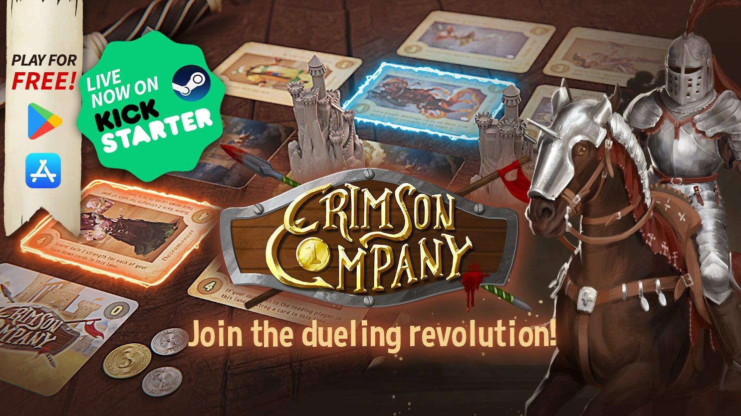 Kampania wspierająca grę "Crimson Company" wciąż trwa!