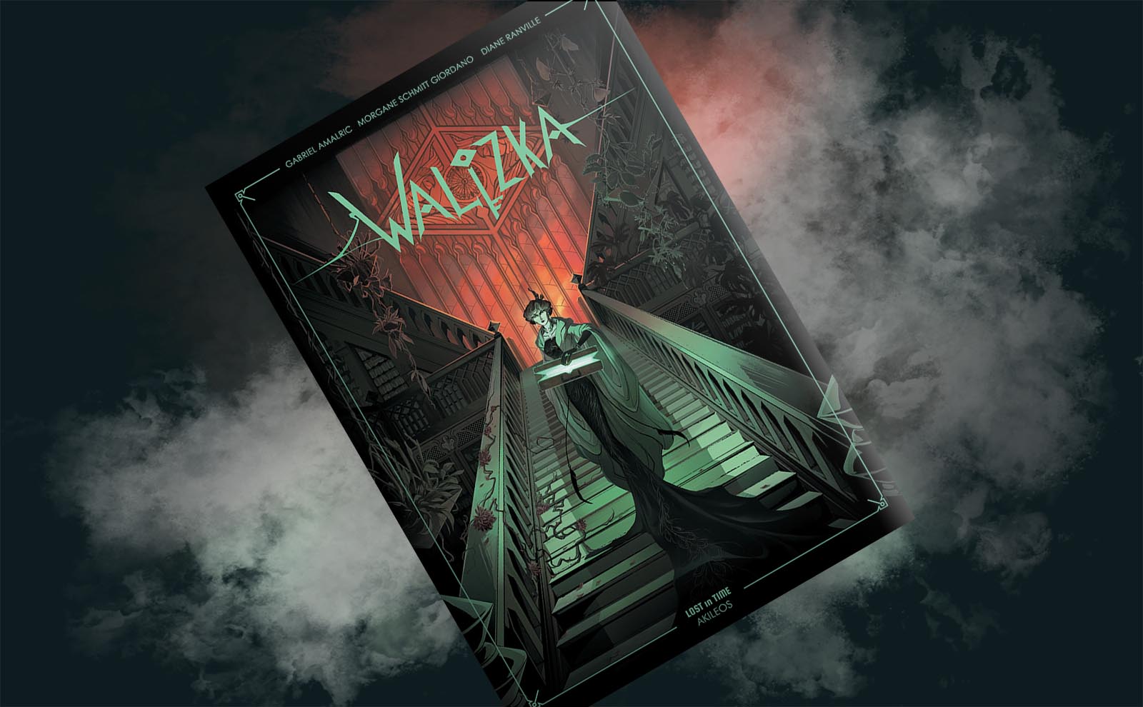 “Suitcase” – see sample pages of a dark comic from Lost in Time
