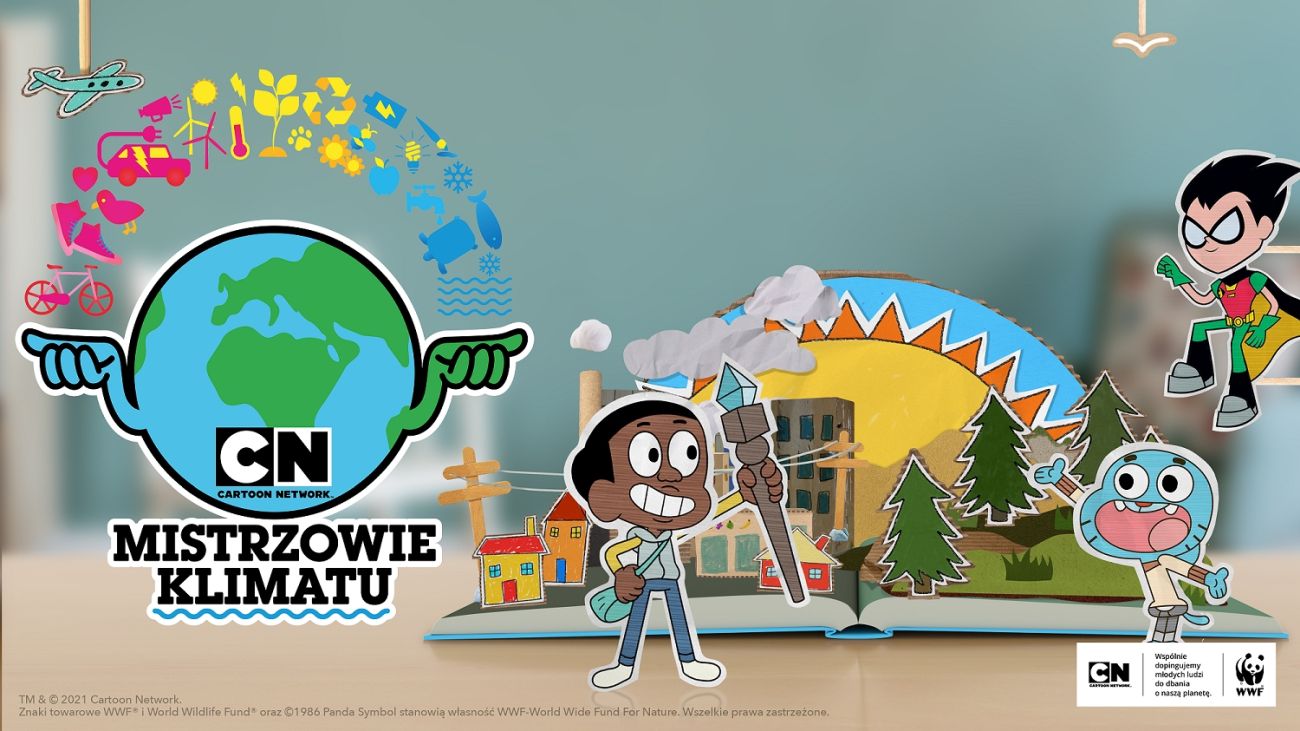 Small steps – of great importance for the climate! The new Cartoon Network campaign