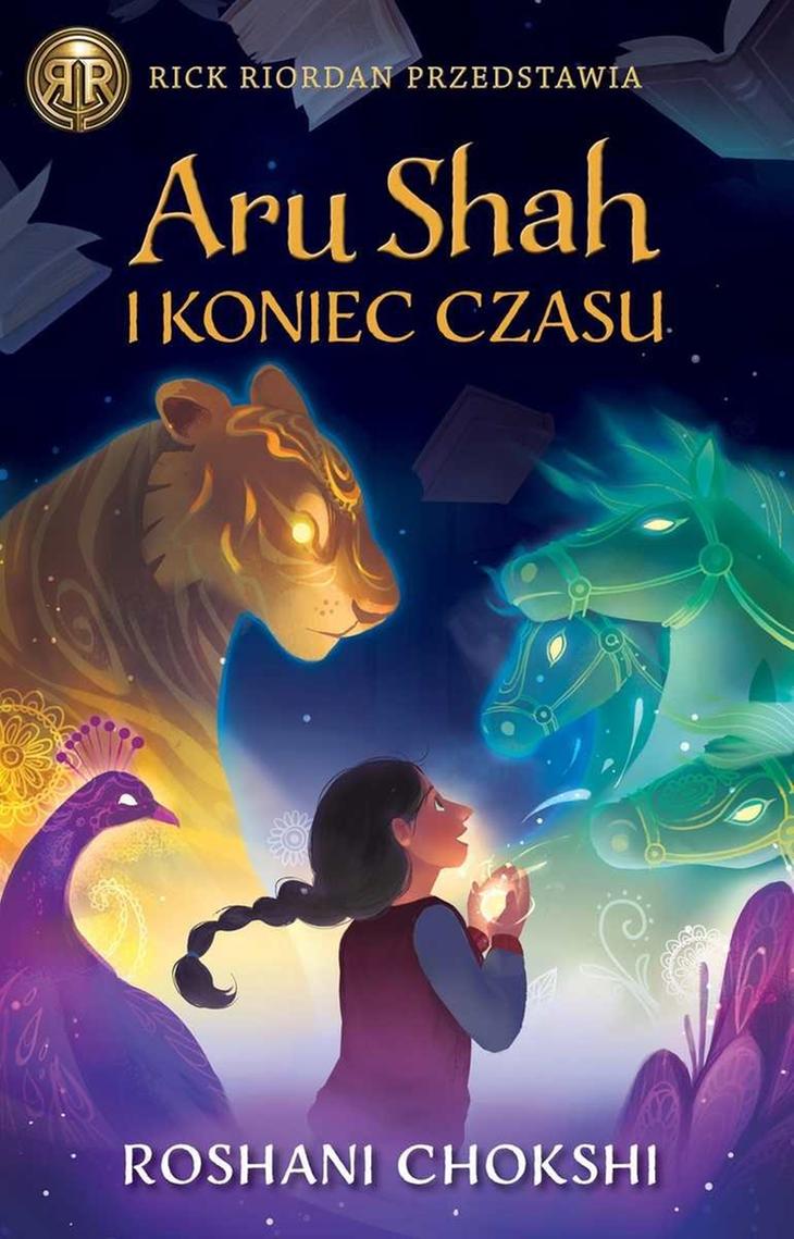 Aru Shah i koniec czasu Roshani Chokshi – okładka książki