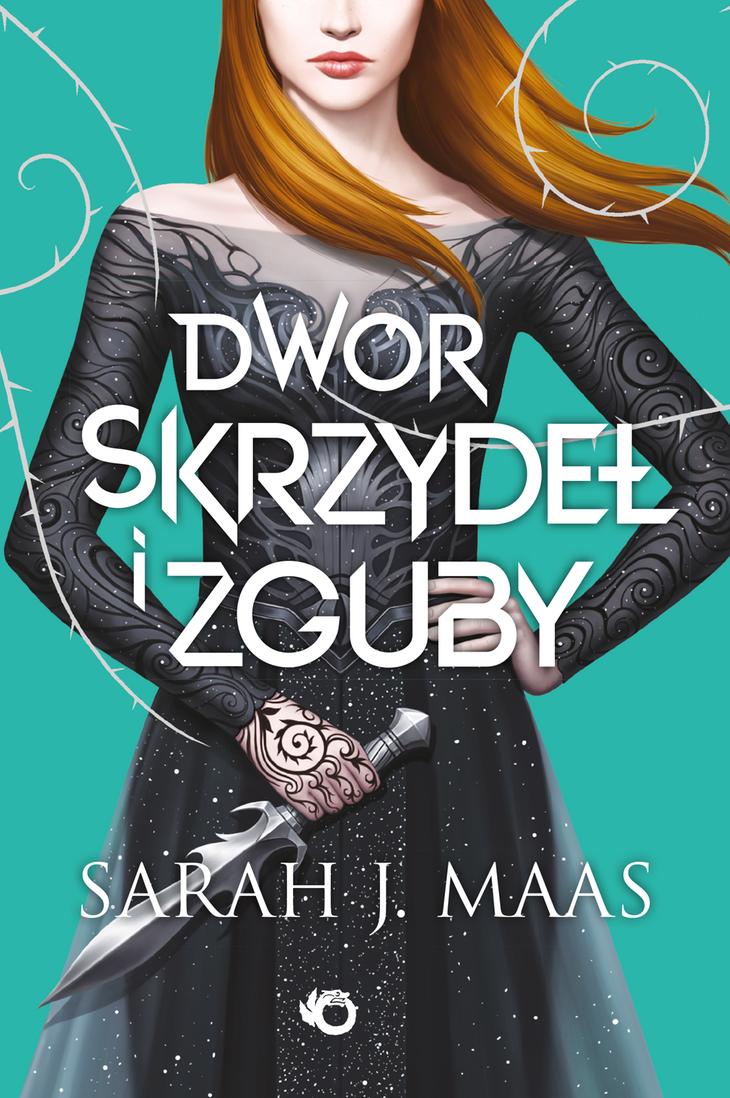 Dwór skrzydeł i zguby Sarah J. Maas – okładka książki