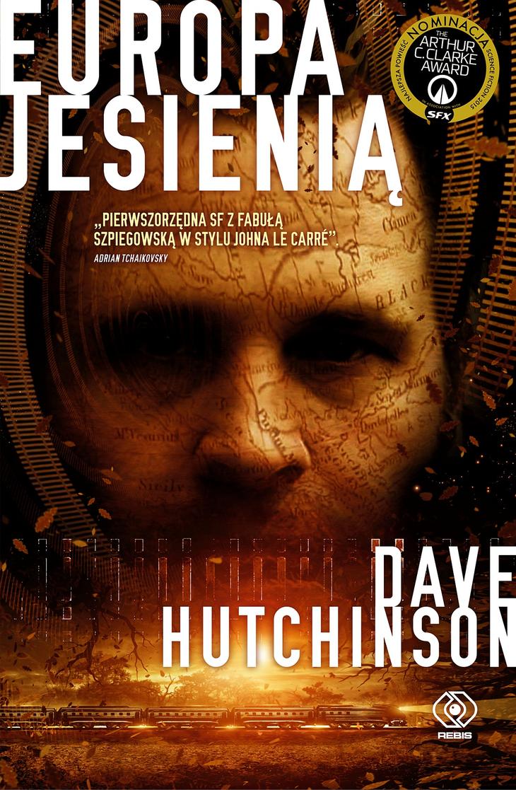 Europa jesienią Dave Hutchinson – okładka książki