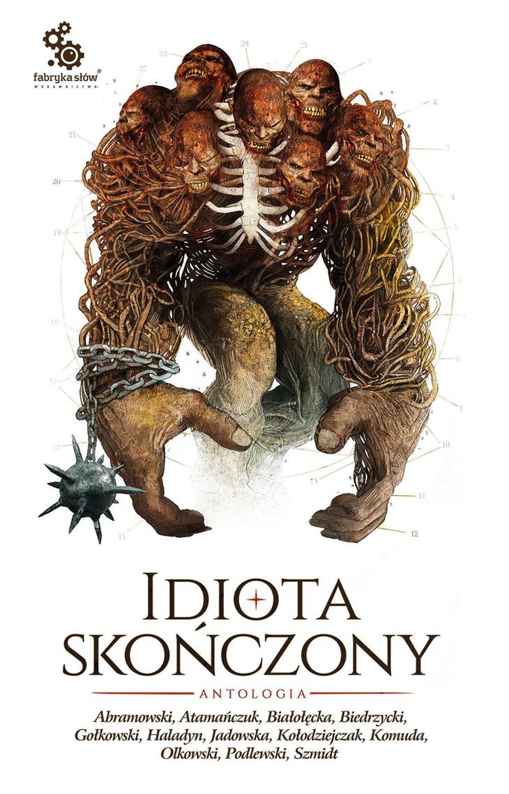 Idiota skończony Aneta Jadowska – okładka książki