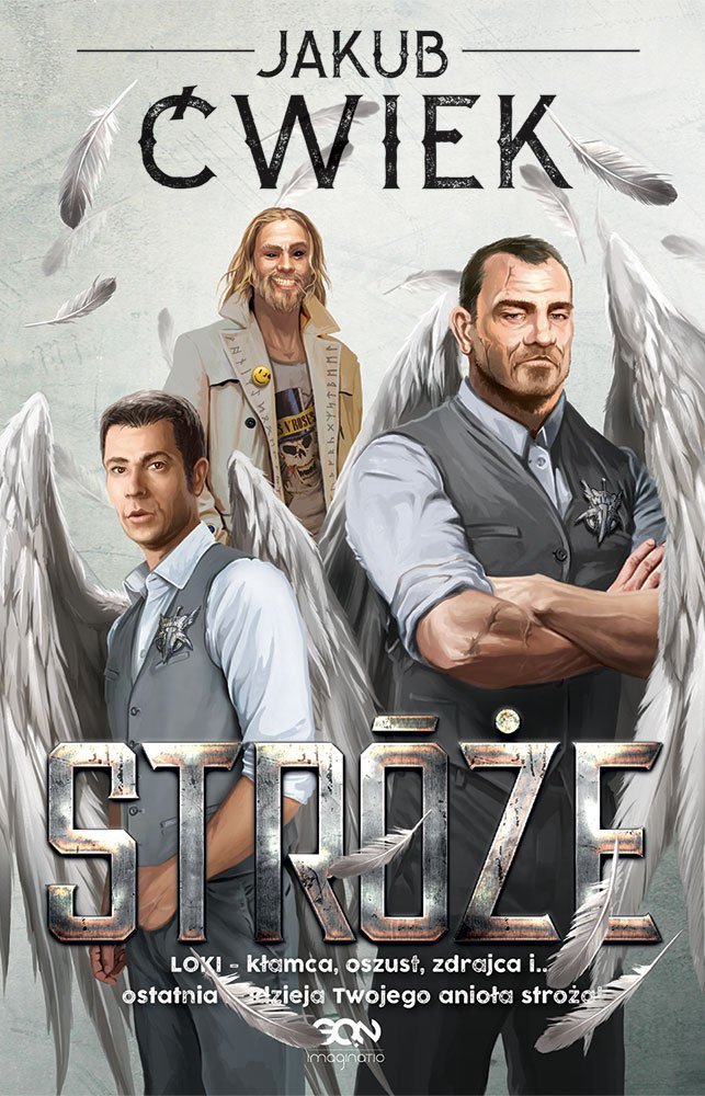 Stróże Jakub Ćwiek – okładka książki