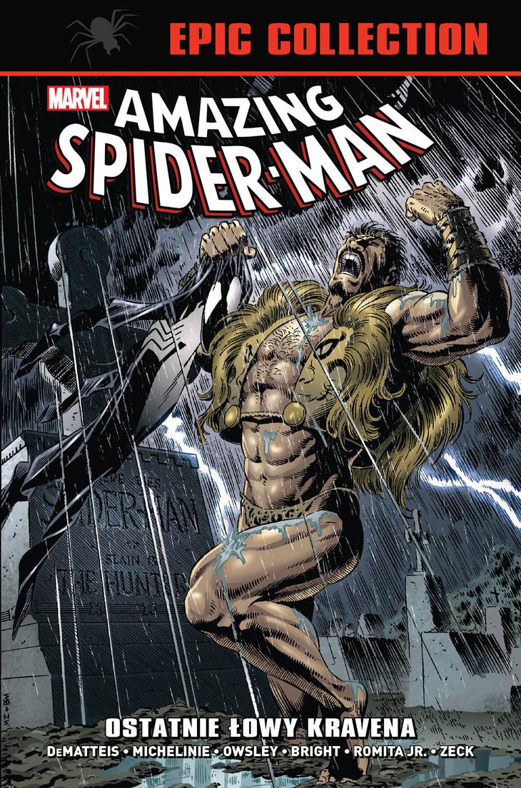 Amazing Spider-Man: Ostatnie łowy Kravena David Peter – okładka książki