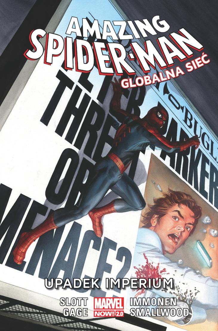 Amazing Spider-man. Globalna sieć: Upadek imperium Dan Slott – okładka książki