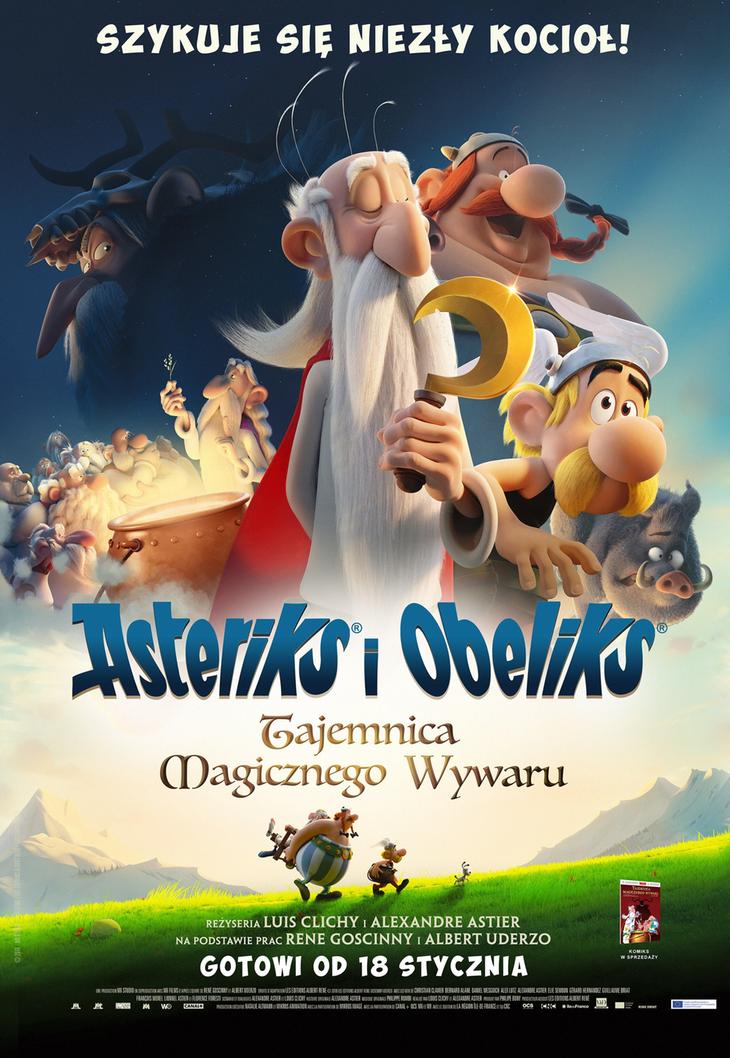 Asteriks i Obeliks: Tajemnica magicznego wywaru Alexandre Astier – plakat filmu