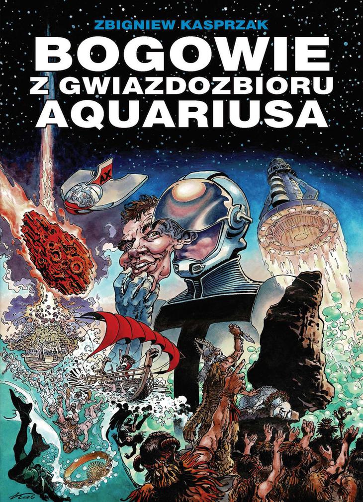 Bogowie z gwiazdozbioru Aquariusa Tadeusz Markowski – okładka książki