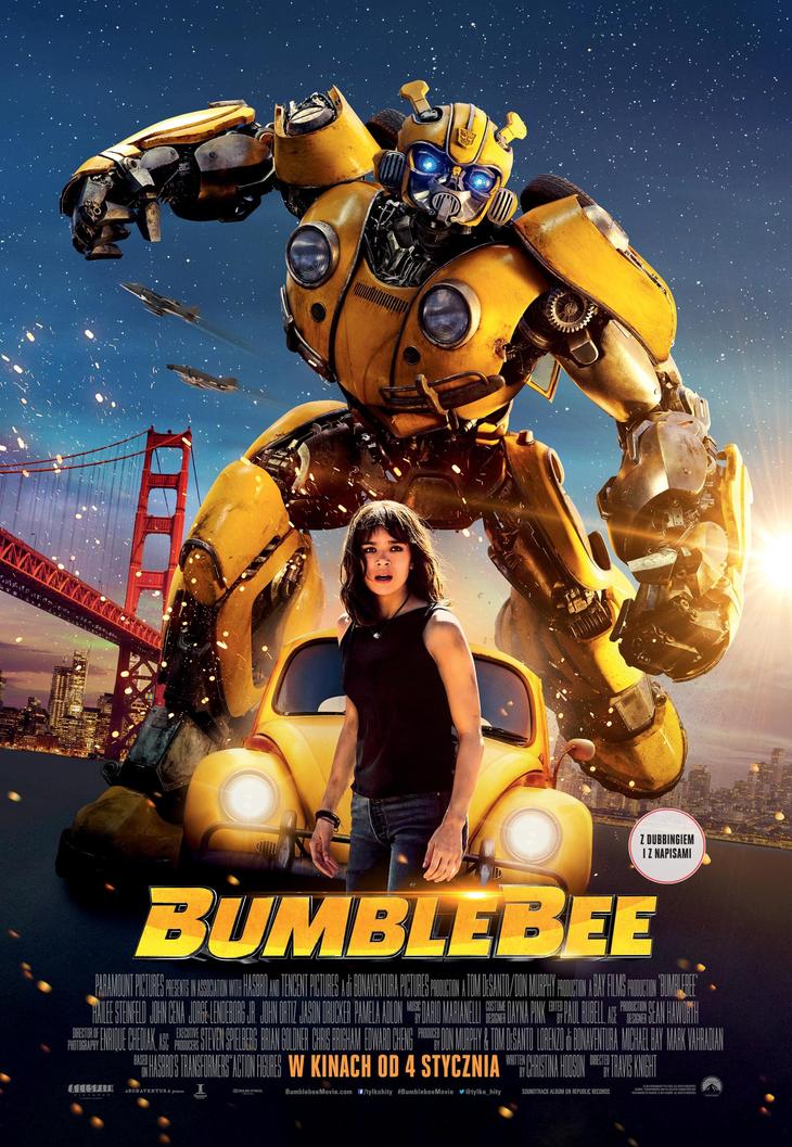 Bumblebee Travis Knight – plakat filmu