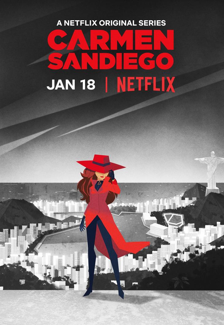 Carmen Sandiego – plakat serialu