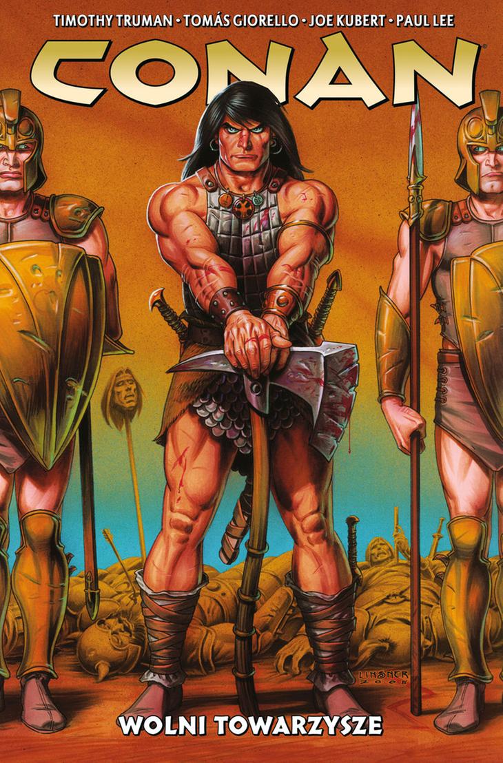 Conan. Wolni towarzysze Joe Kubert – okładka książki