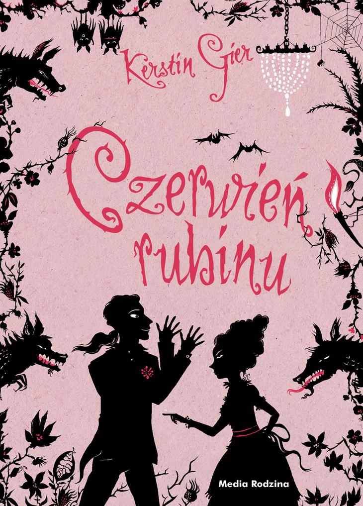 Czerwień rubinu Kerstin Gier – okładka książki
