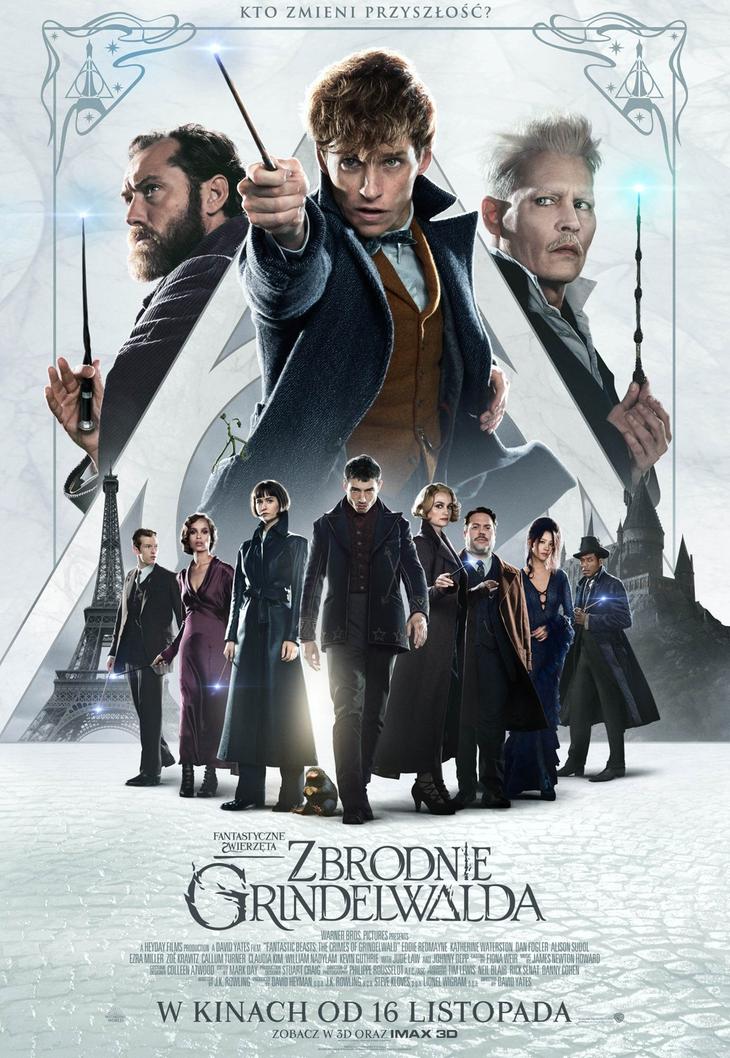 Fantastyczne zwierzęta: Zbrodnie Grindelwalda David Yates – plakat filmu