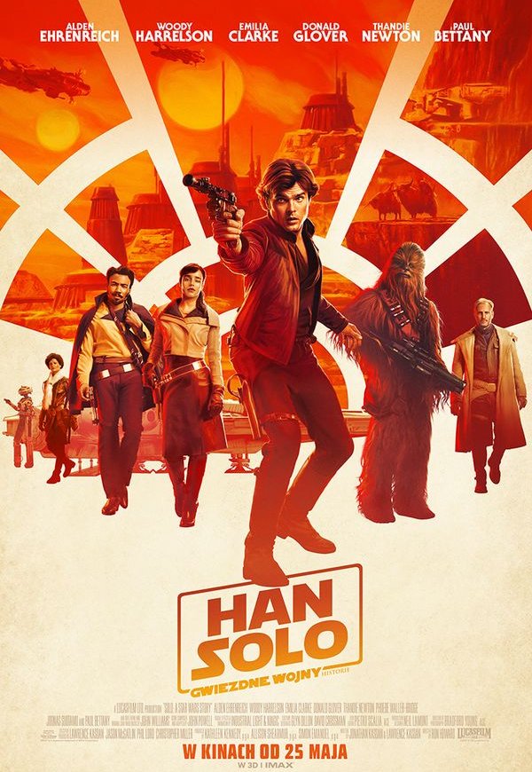 Han Solo: Gwiezdne Wojny – historie Ron Howard – plakat filmu