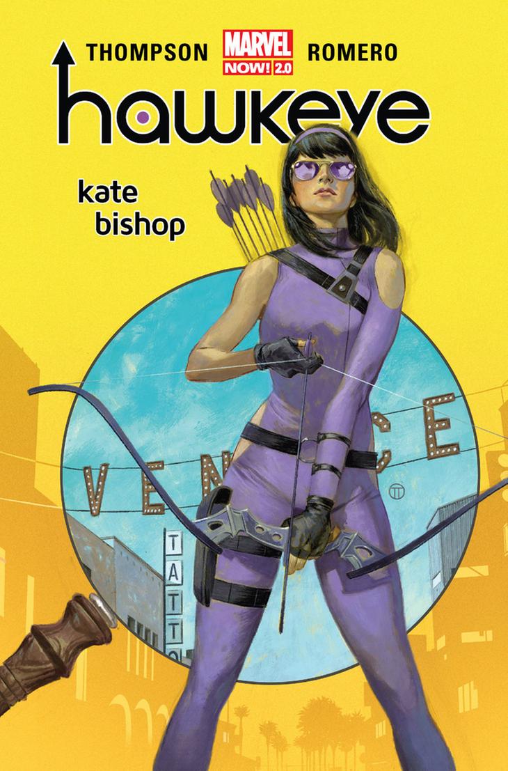 Hawkeye. Kate Bishop Michael Walsh – okładka książki