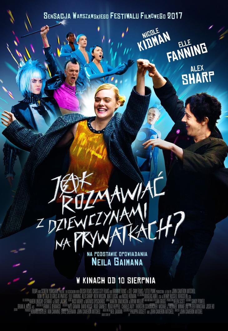 Jak rozmawiać z dziewczynami na prywatkach John Cameron Mitchell – plakat filmu