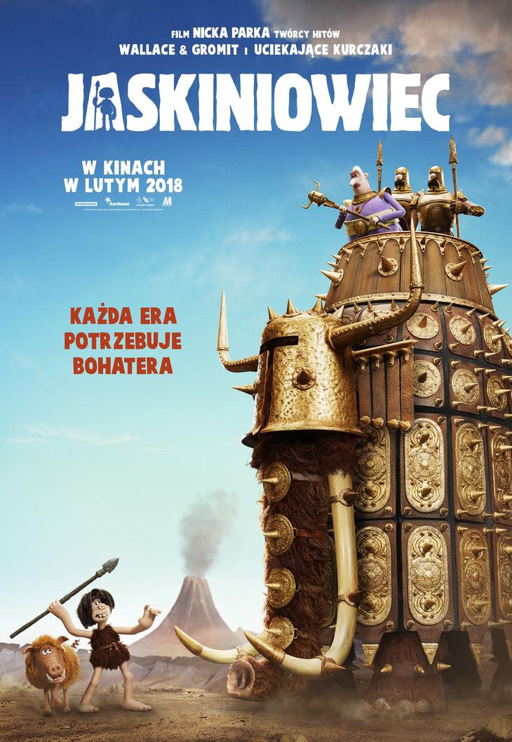 Jaskiniowiec Nick Park – plakat filmu