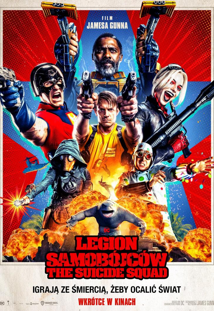 Legion samobójców: The Suicide Squad James Gunn – plakat filmu