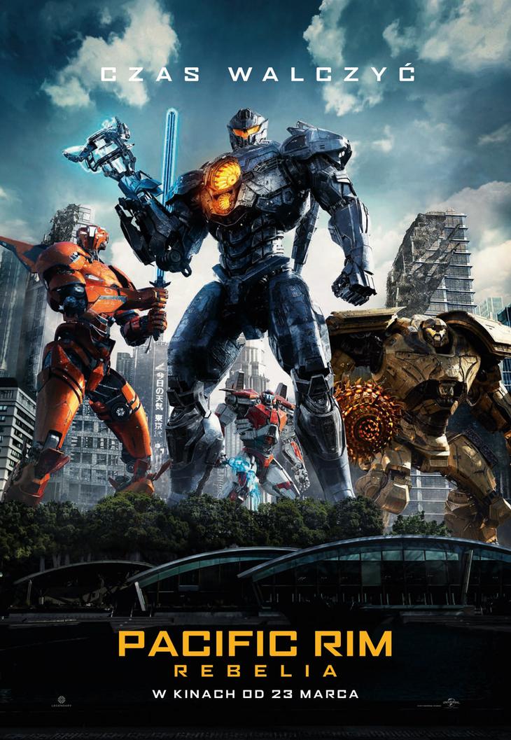 Pacific Rim: Rebelia Steven S. DeKnight – plakat filmu