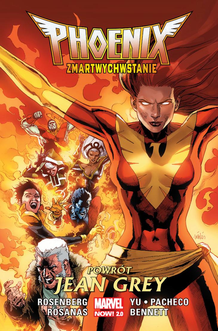 Phoenix Zmartwychwstanie: Powrót Jean Grey Carlos Pacheco – okładka książki