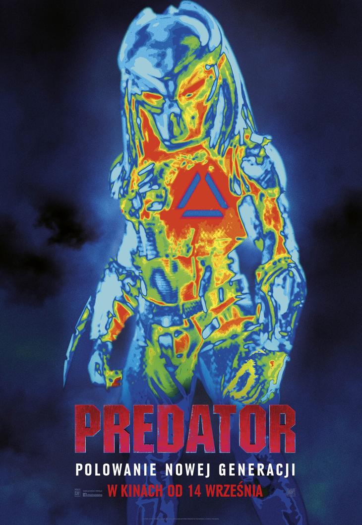 Predator Shane Black – plakat filmu