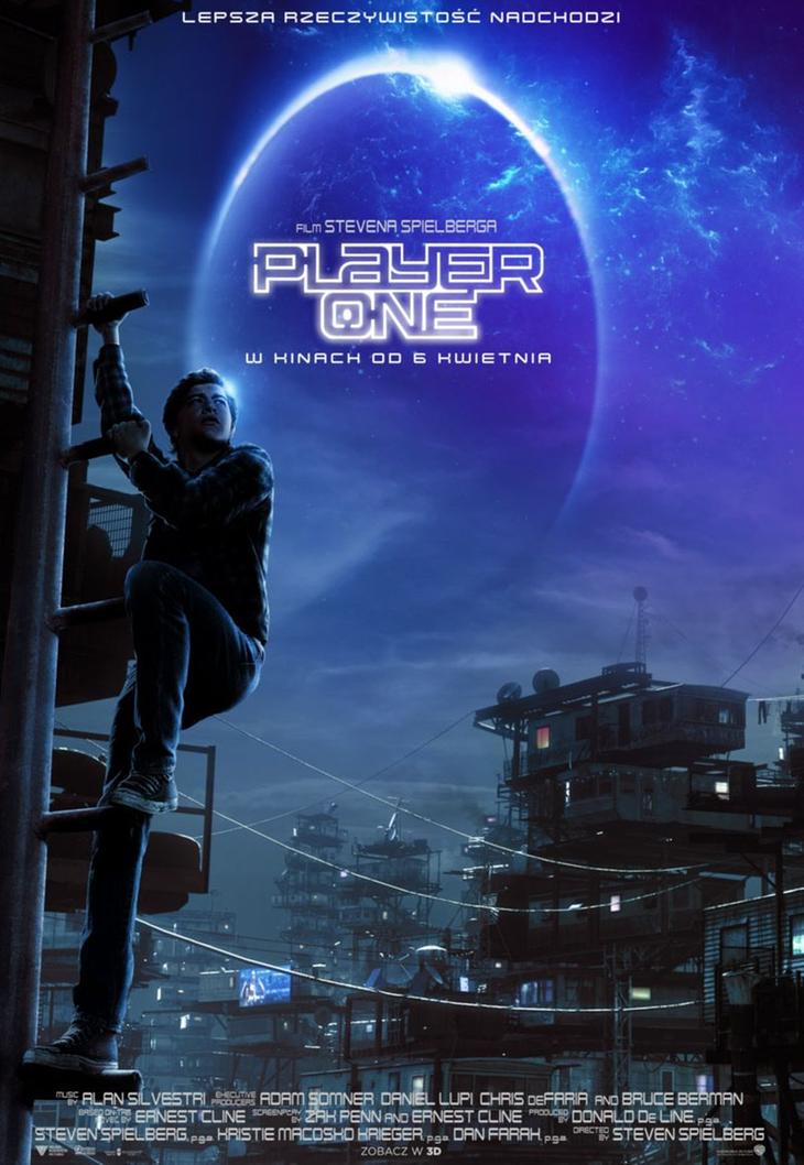 Ready Player One Steven Spielberg – plakat filmu