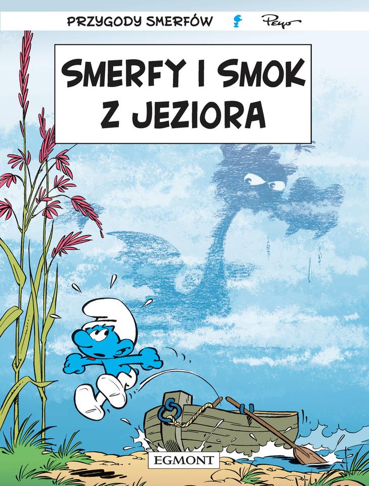 Smerfy i smok z jeziora Thierry Culliford – okładka książki