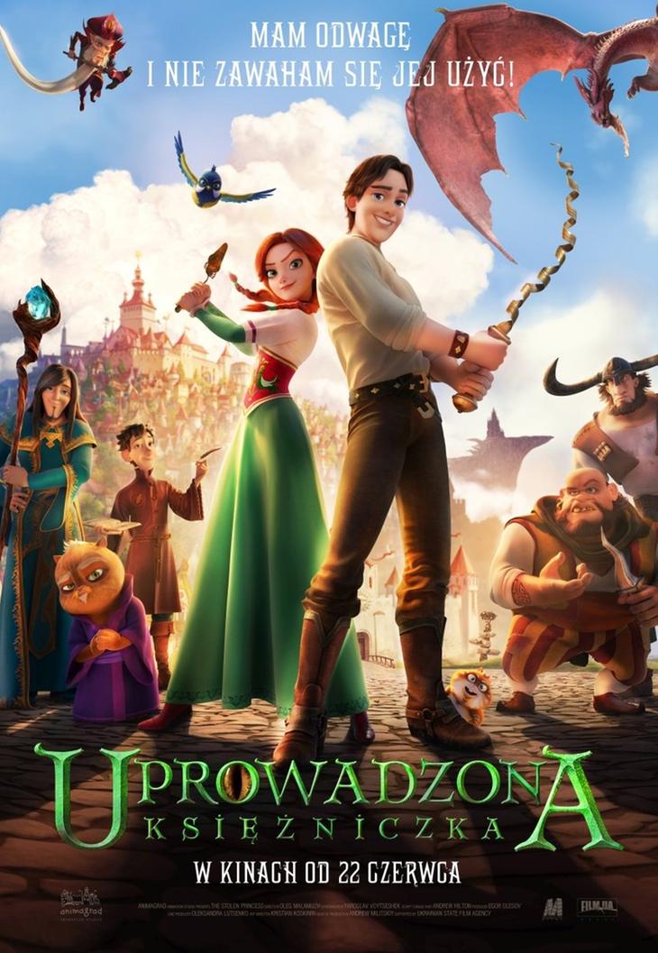 Uprowadzona księżniczka Oleh Malamuzh – plakat filmu