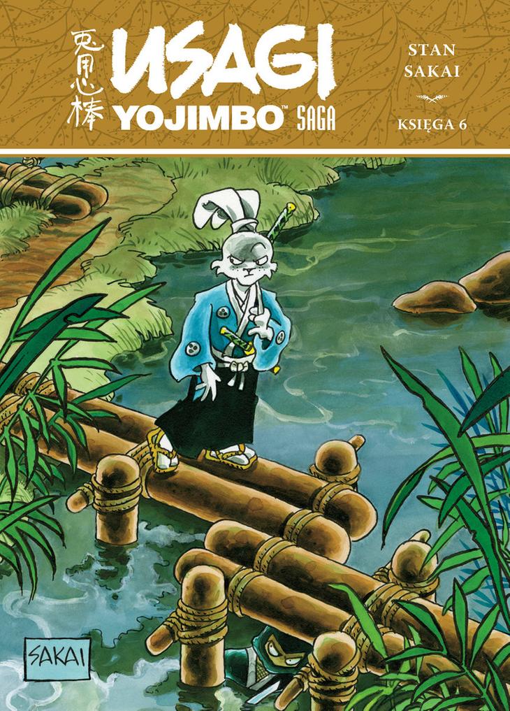 Usagi Yojimbo. Saga Stan Sakai – okładka książki