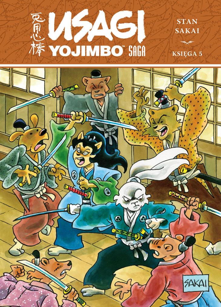 Usagi Yojimbo. Saga Stan Sakai – okładka książki