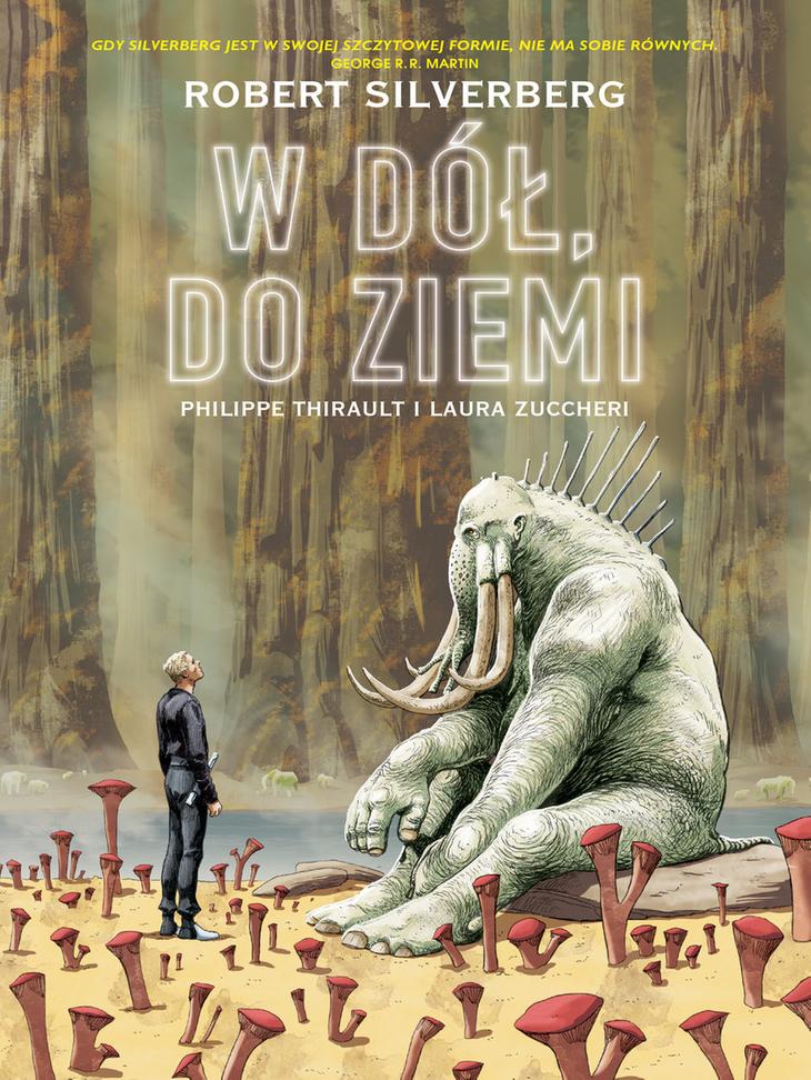 W dół, do ziemi Laura Zuccheri – okładka książki