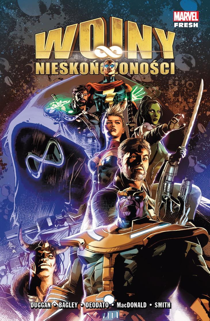 Wojny nieskończoności Gerry Duggan – okładka książki