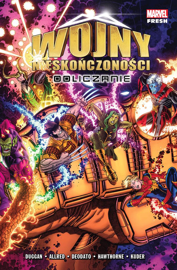 Wojny nieskończoności. Odliczanie Gerry Duggan – okładka książki