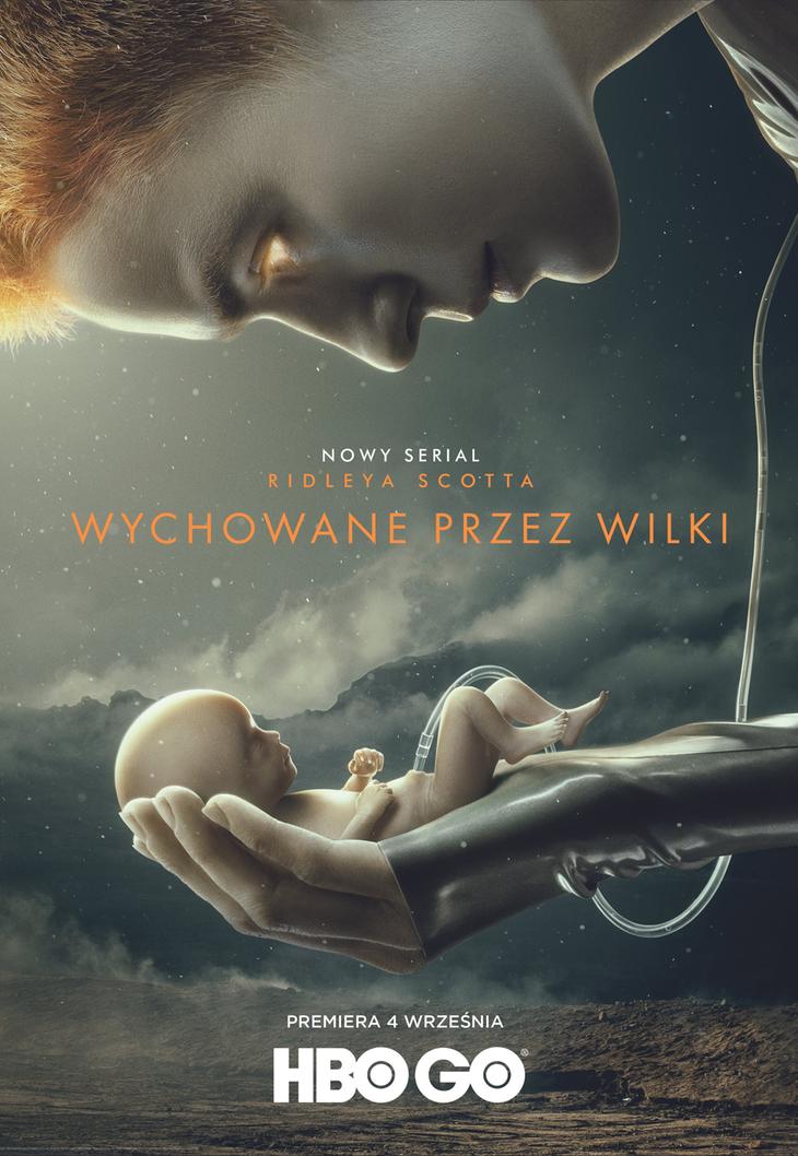 Wychowane przez wilki Luke Scott – plakat serialu