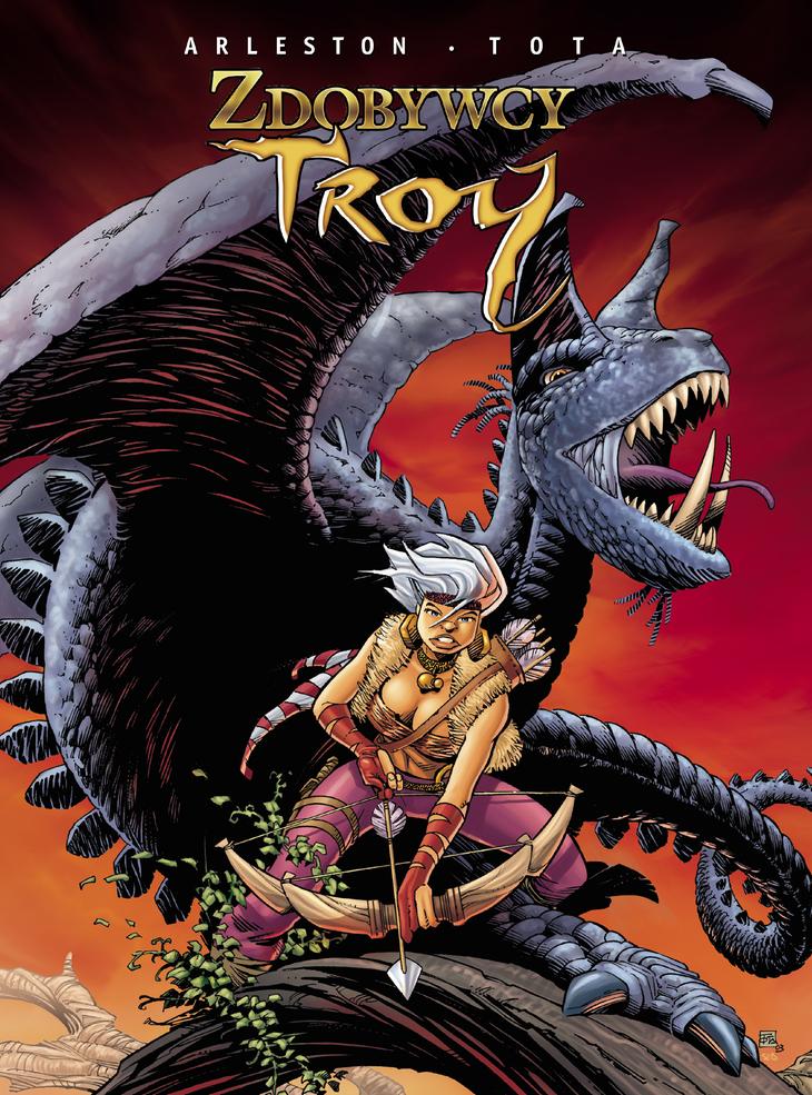Zdobywcy Troy Tota Ciro – okładka książki