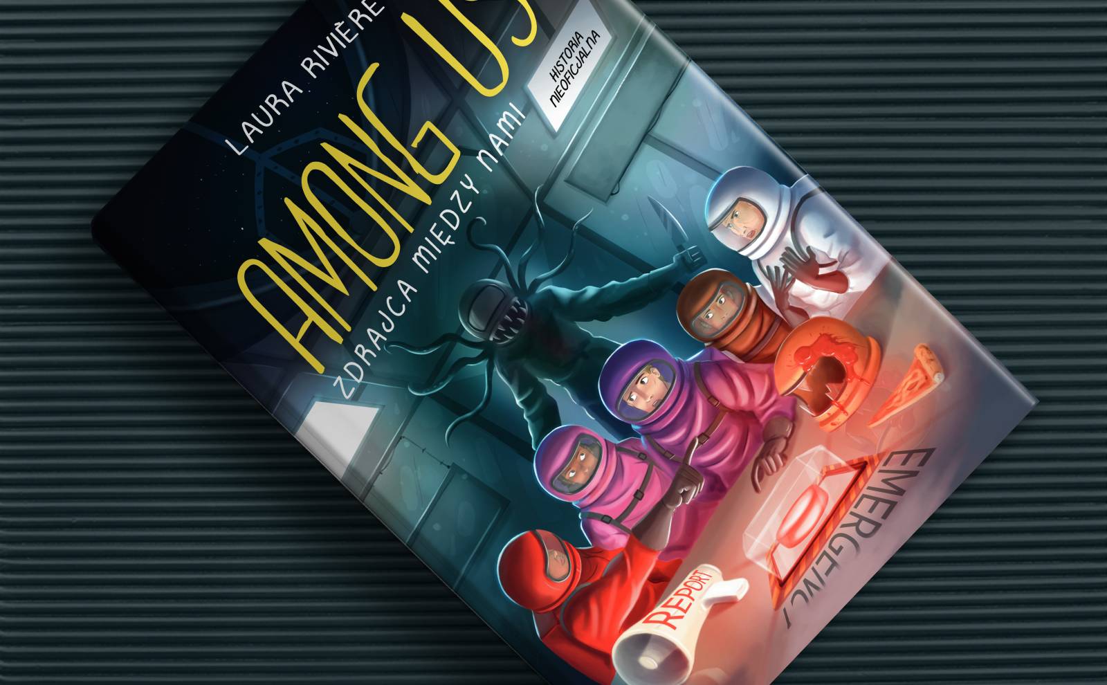 The book „Among Us. A traitor between us” Laura Rivière has its premiere today!